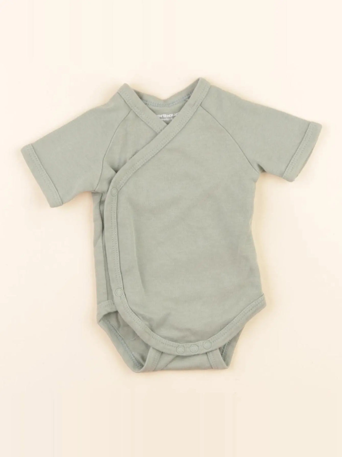 Vertbaudet - body vert - 1 mois