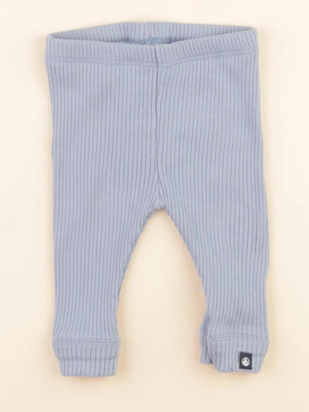Petit Bateau - legging bleu - 3 mois