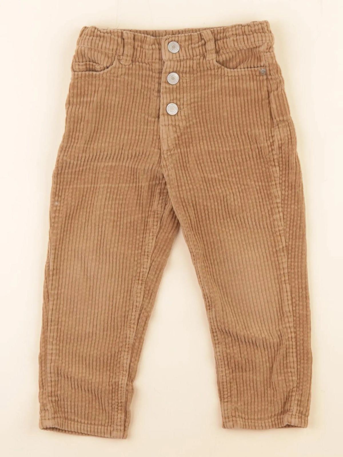 Vertbaudet - pantalon marron - 3 ans