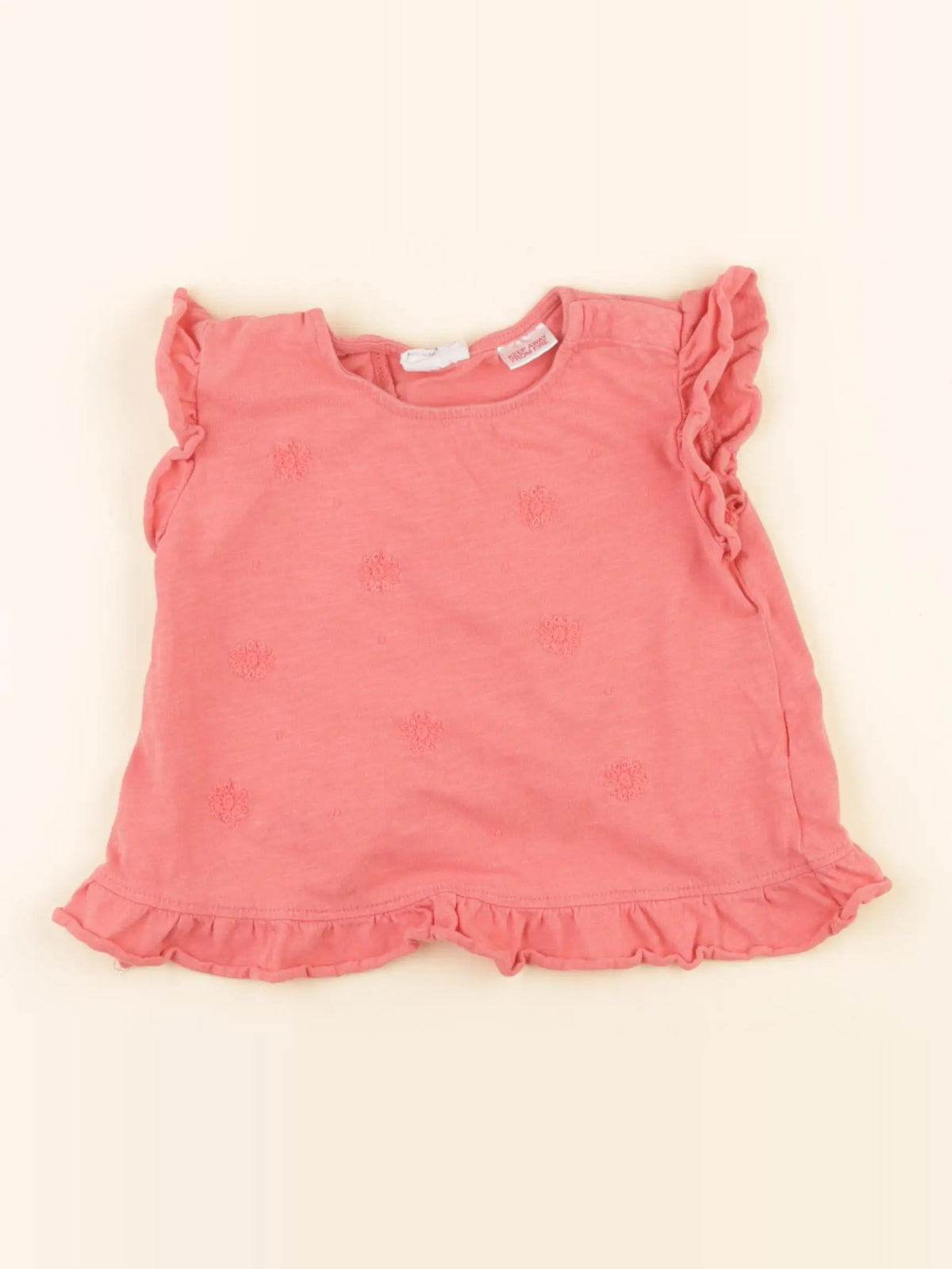 Zara - tee-shirt rose - 18/24 mois