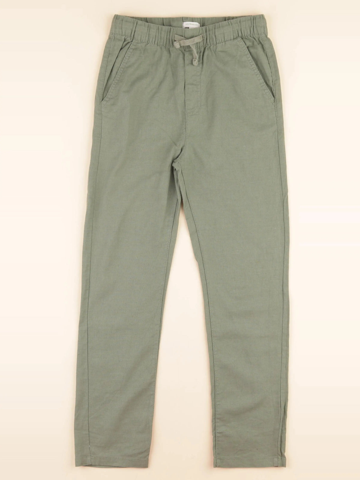 Vertbaudet - pantalon vert - 10 ans