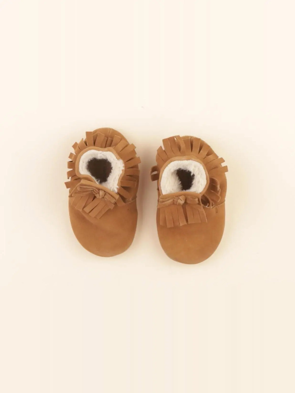 Vertbaudet - chaussons marron - pointure 18/19