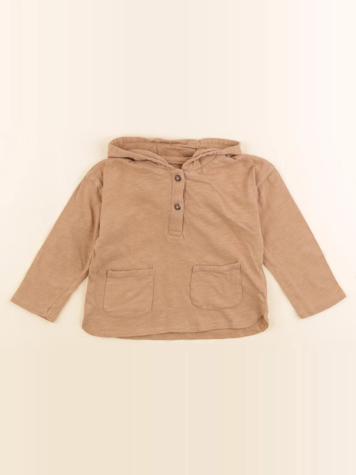 Vertbaudet - tee-shirt marron - 24 mois