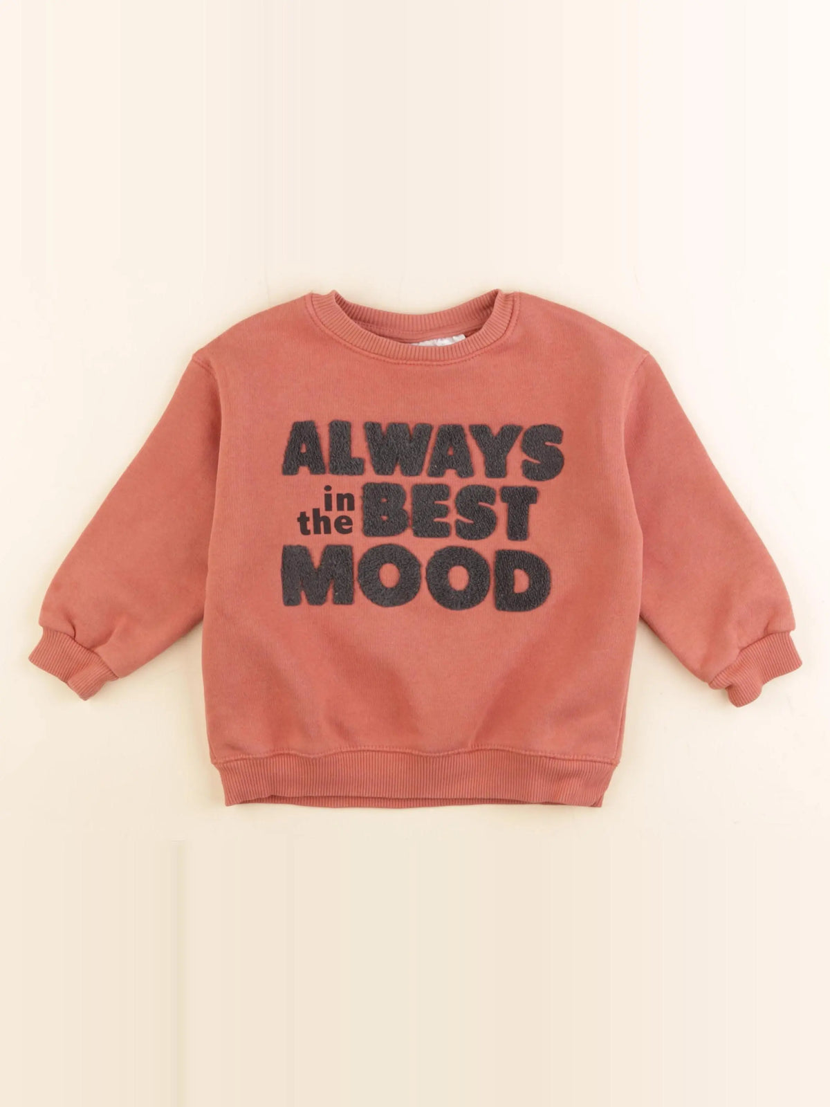 Zara - sweat rose - 18/24 mois