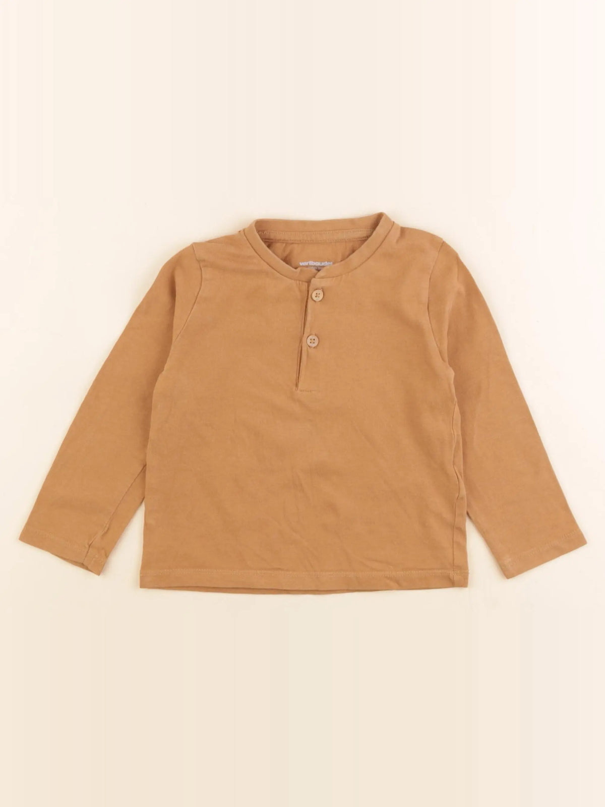 Vertbaudet - tee-shirt marron - 24 mois