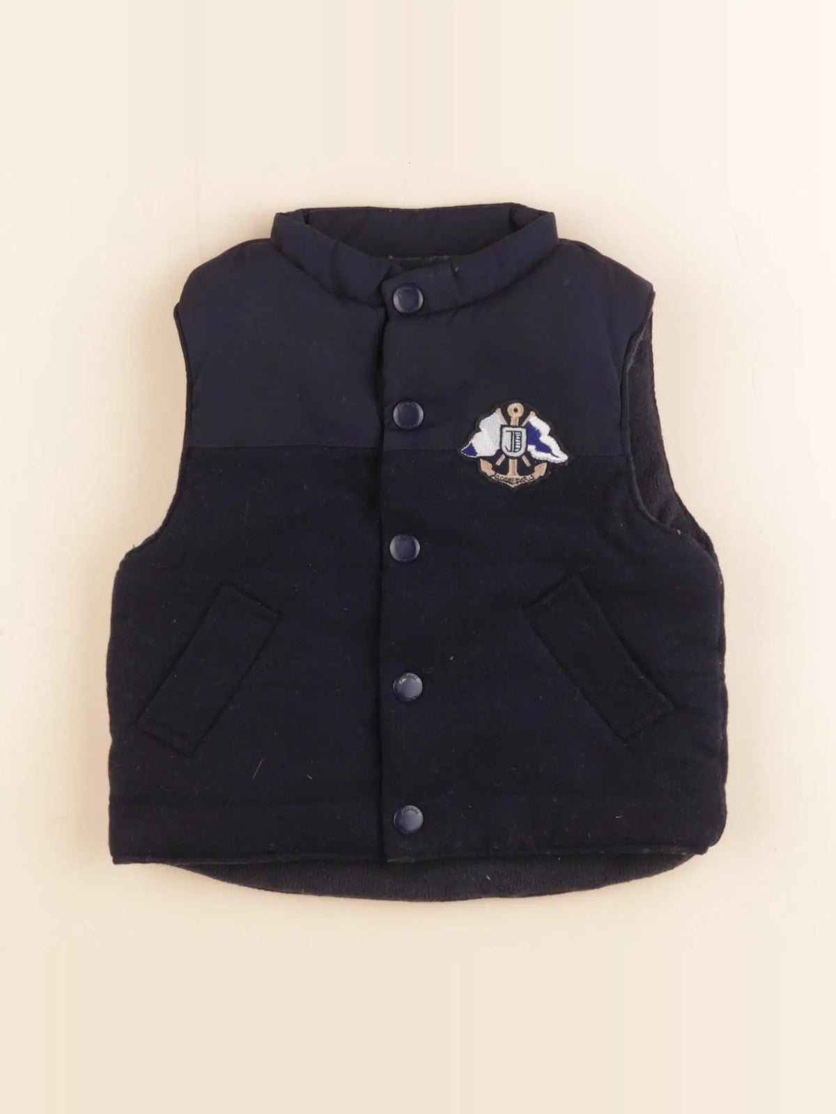 Jacadi - doudoune bleu - 12 mois