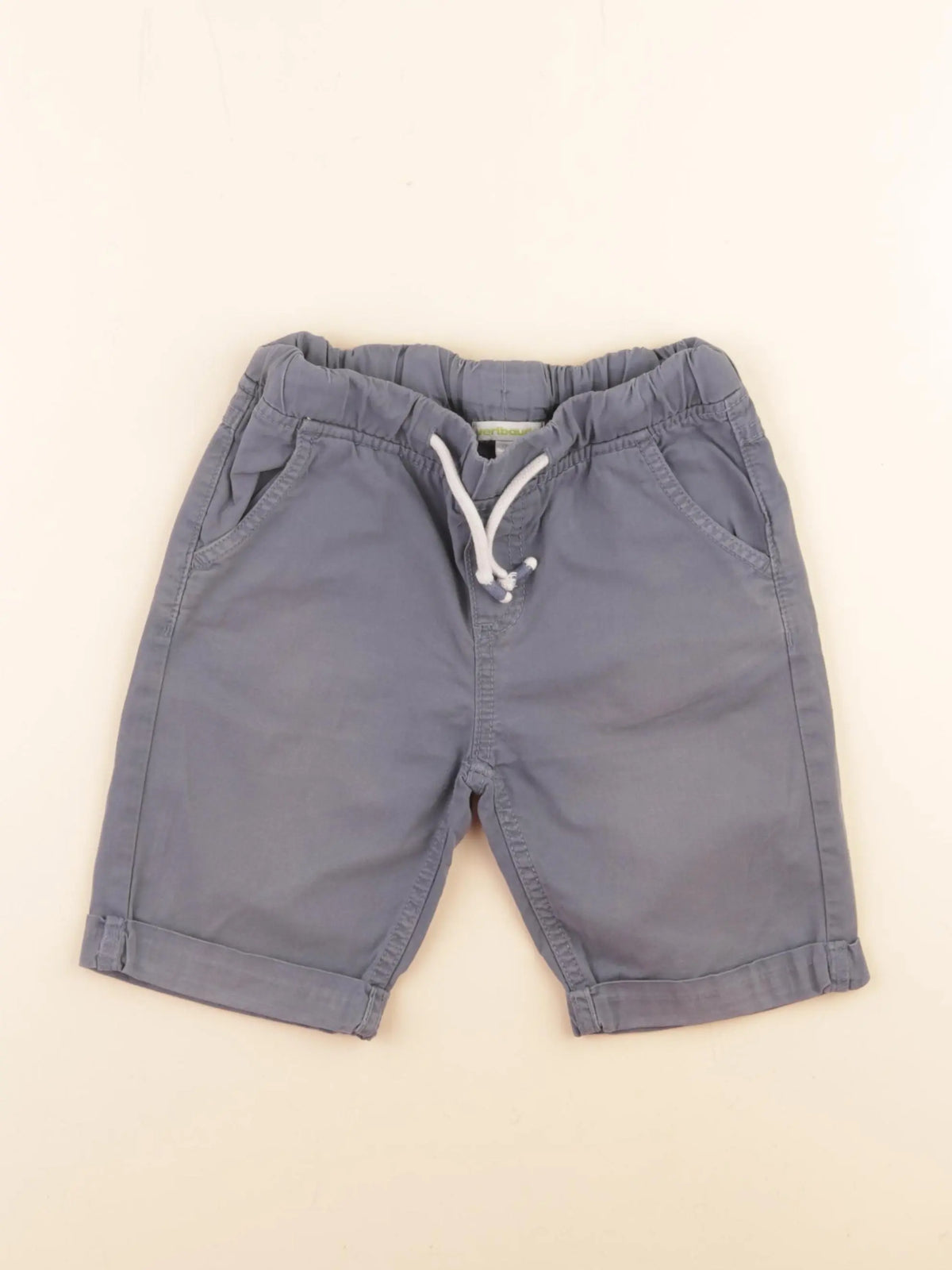 Vertbaudet - short bleu - 7 ans