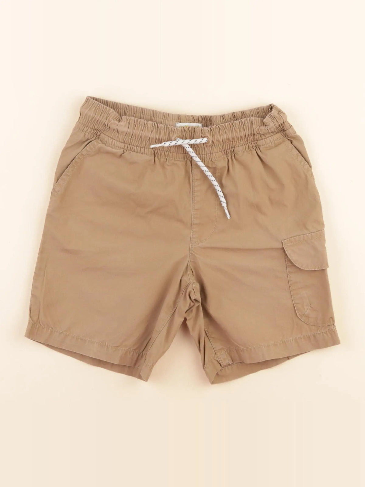 Vertbaudet - short marron - 7 ans
