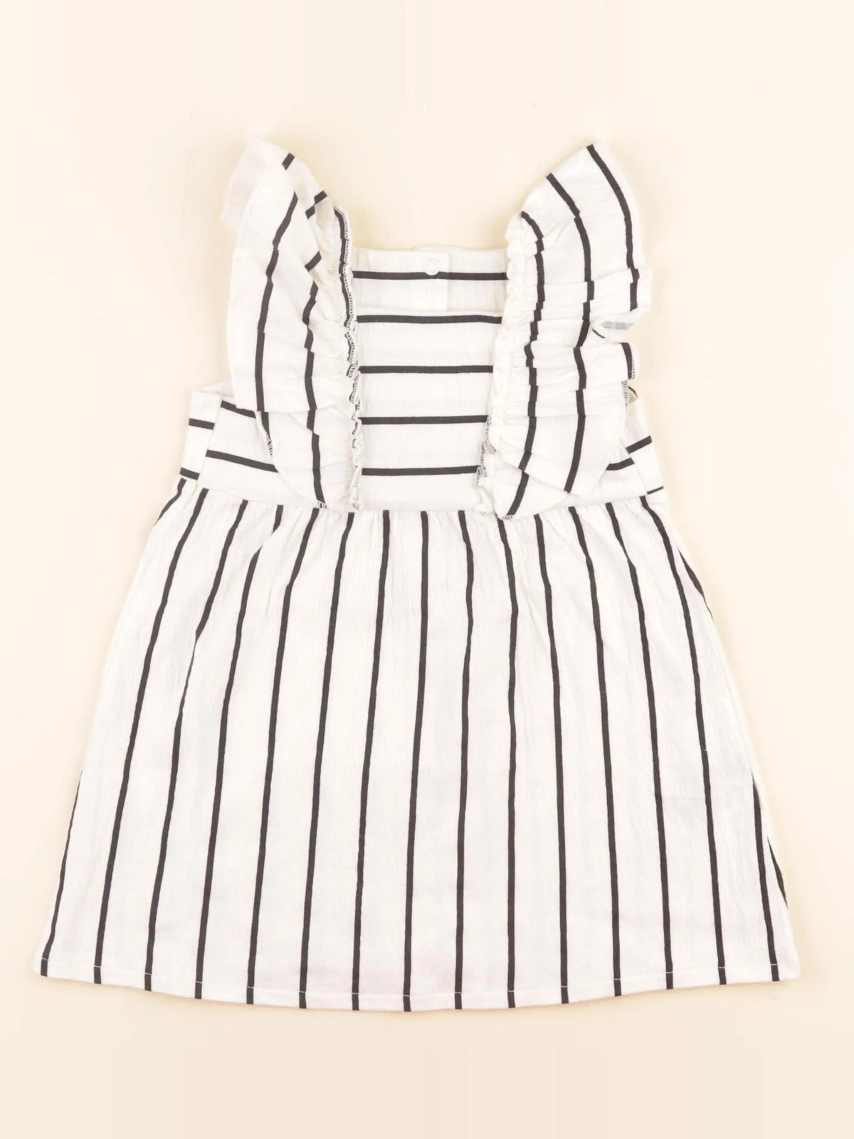 H&M - robe blanc - 12/18 mois