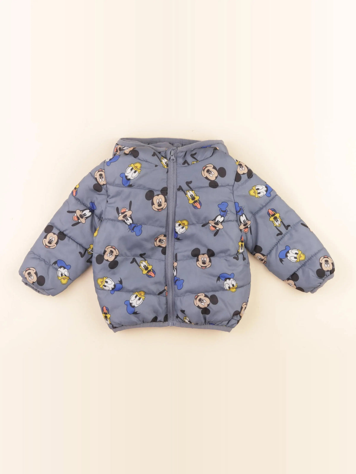 Disney - doudoune bleu - 9/12 mois