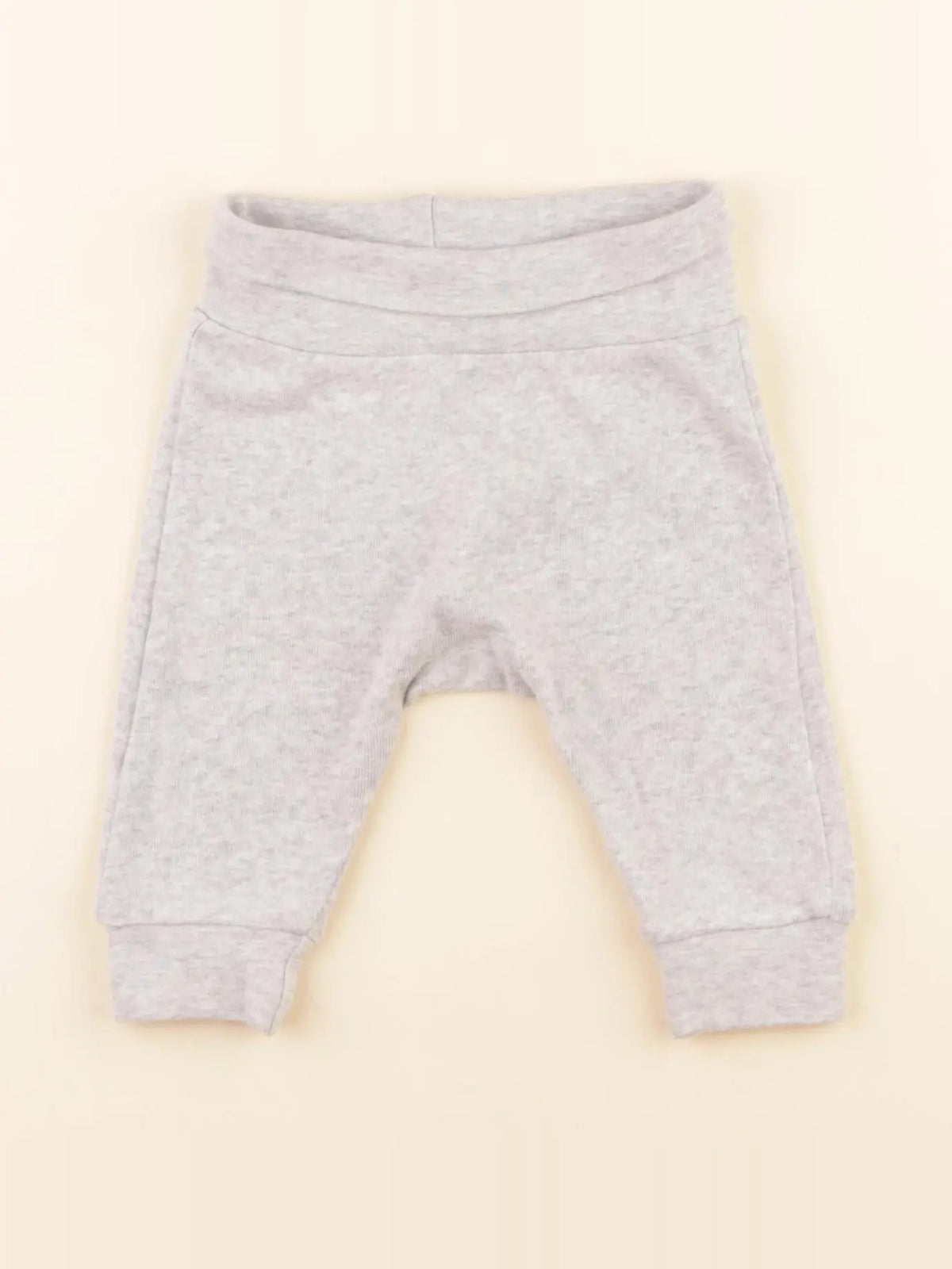 H&M - legging gris - 1/2 mois