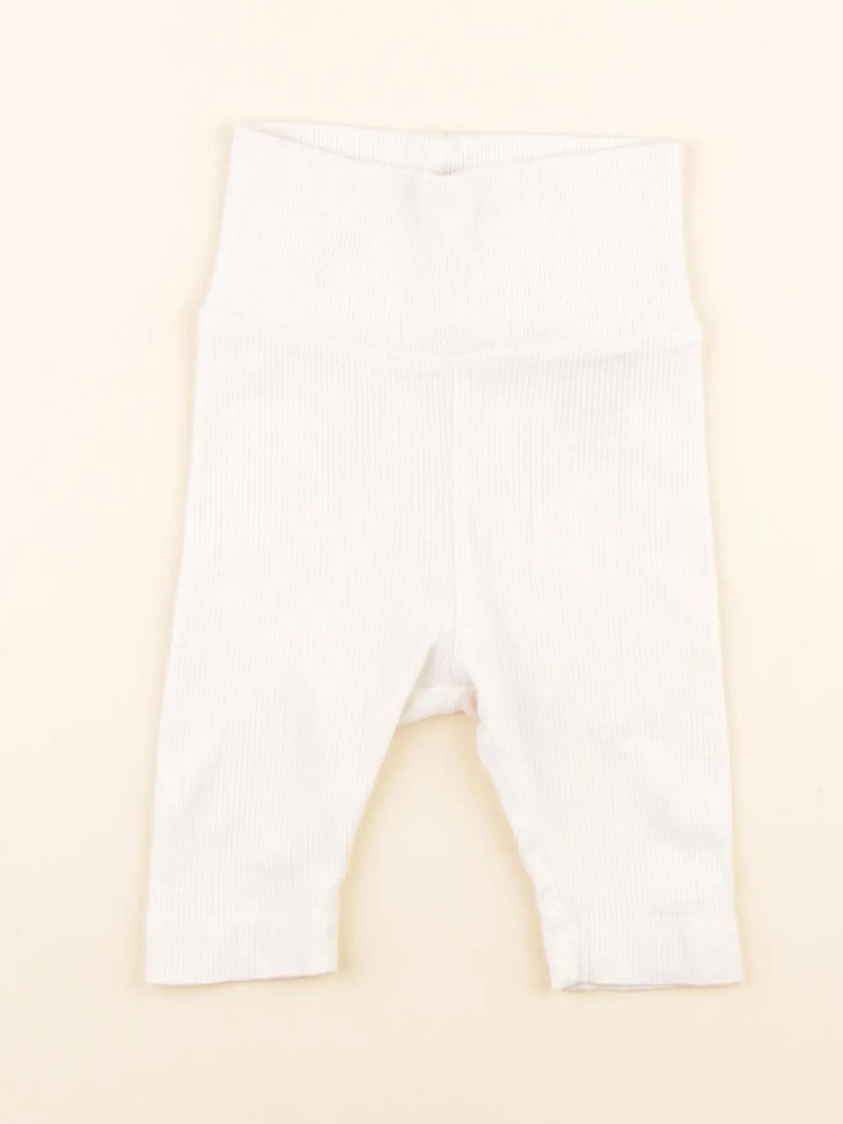 H&M - legging beige - 1/2 mois