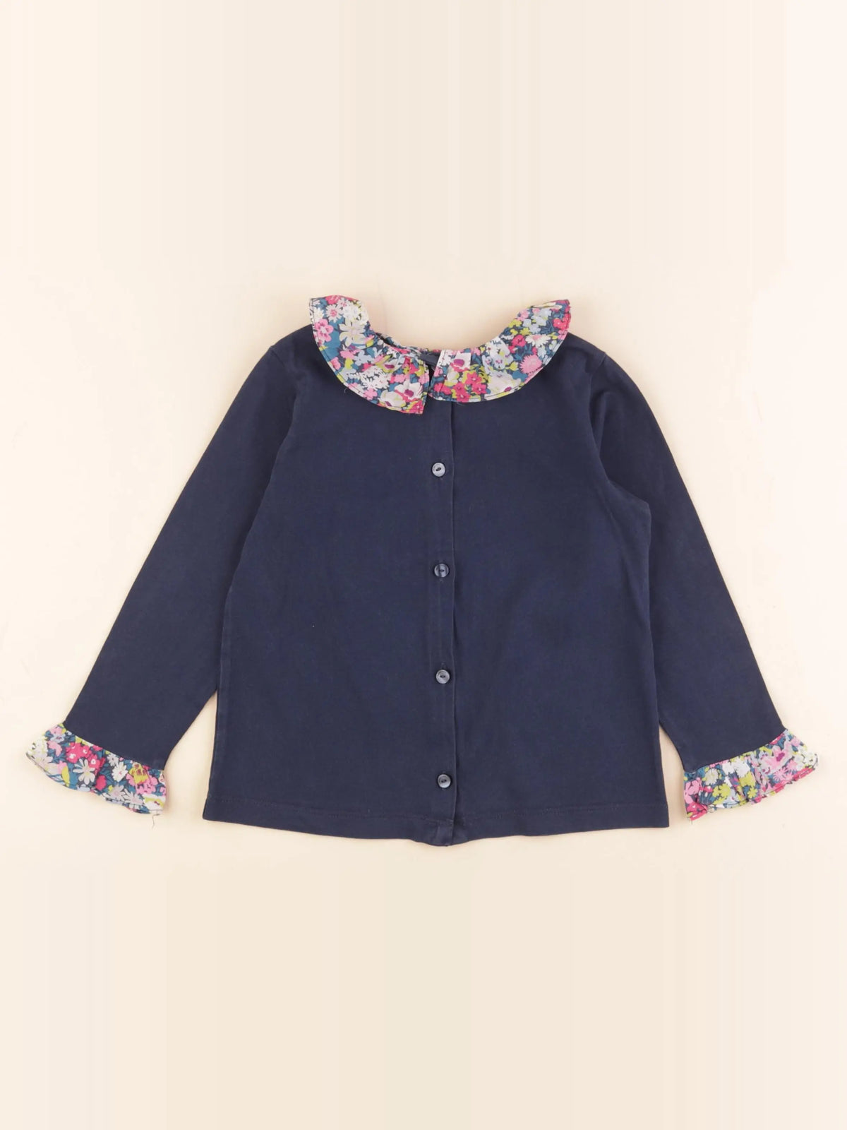 Jacadi - tee-shirt bleu, multicolore - 4 ans