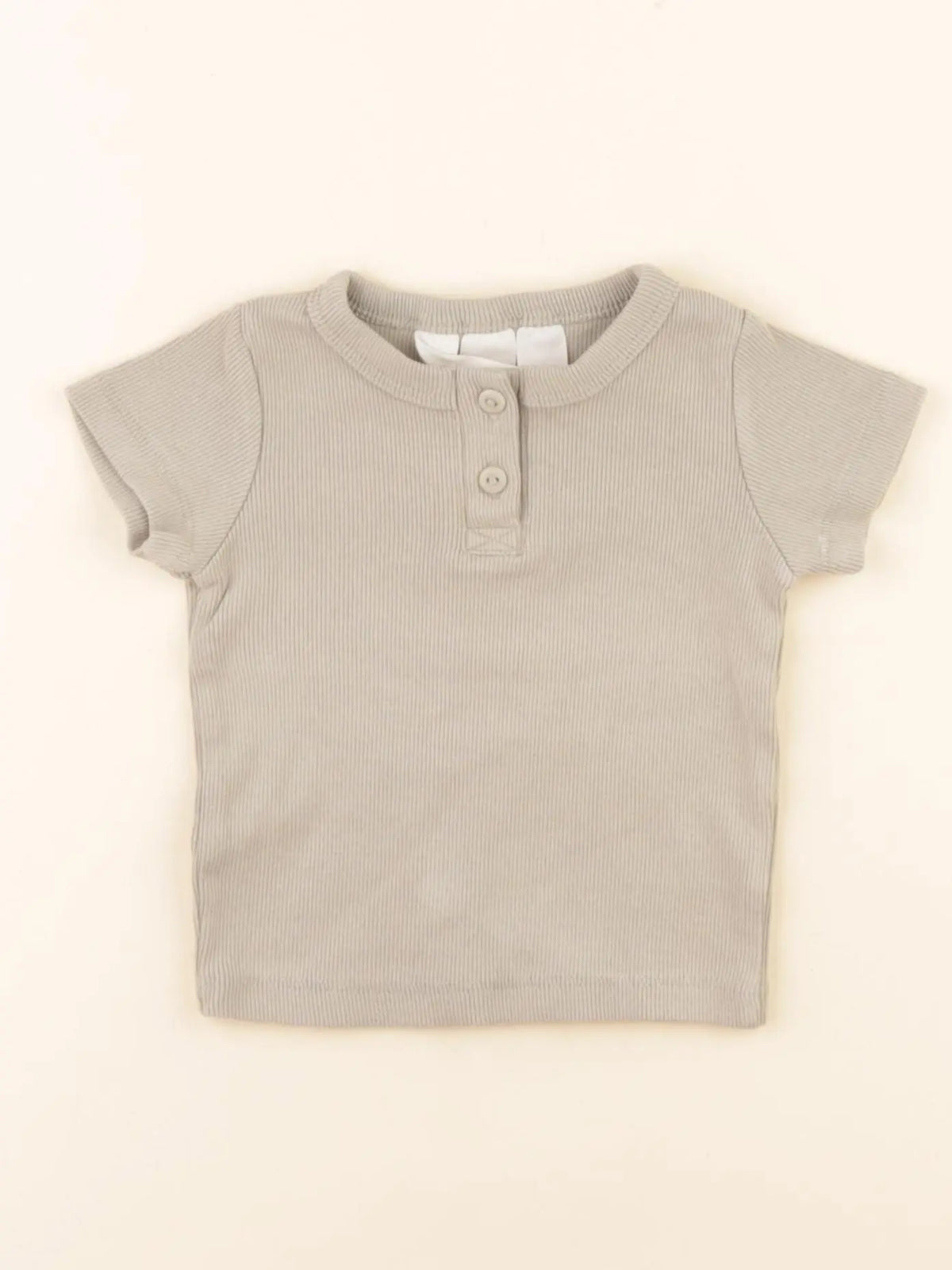 H&M - tee-shirt vert - 4/6 mois