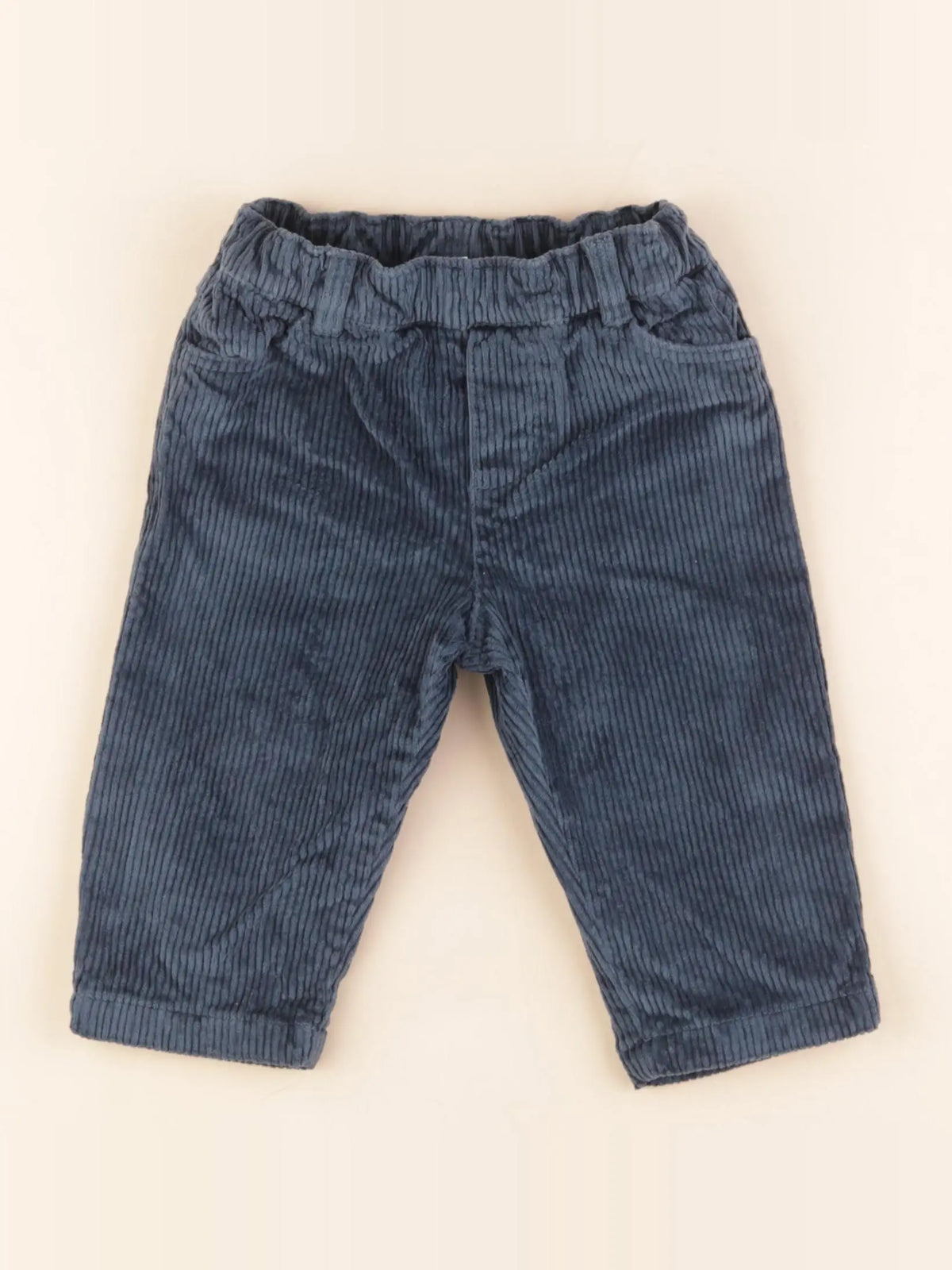 Jacadi - pantalon bleu - 12 mois