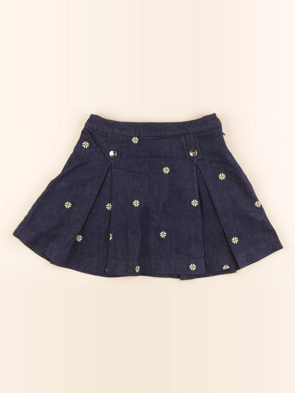 Jacadi - jupe bleu, or - 8 ans