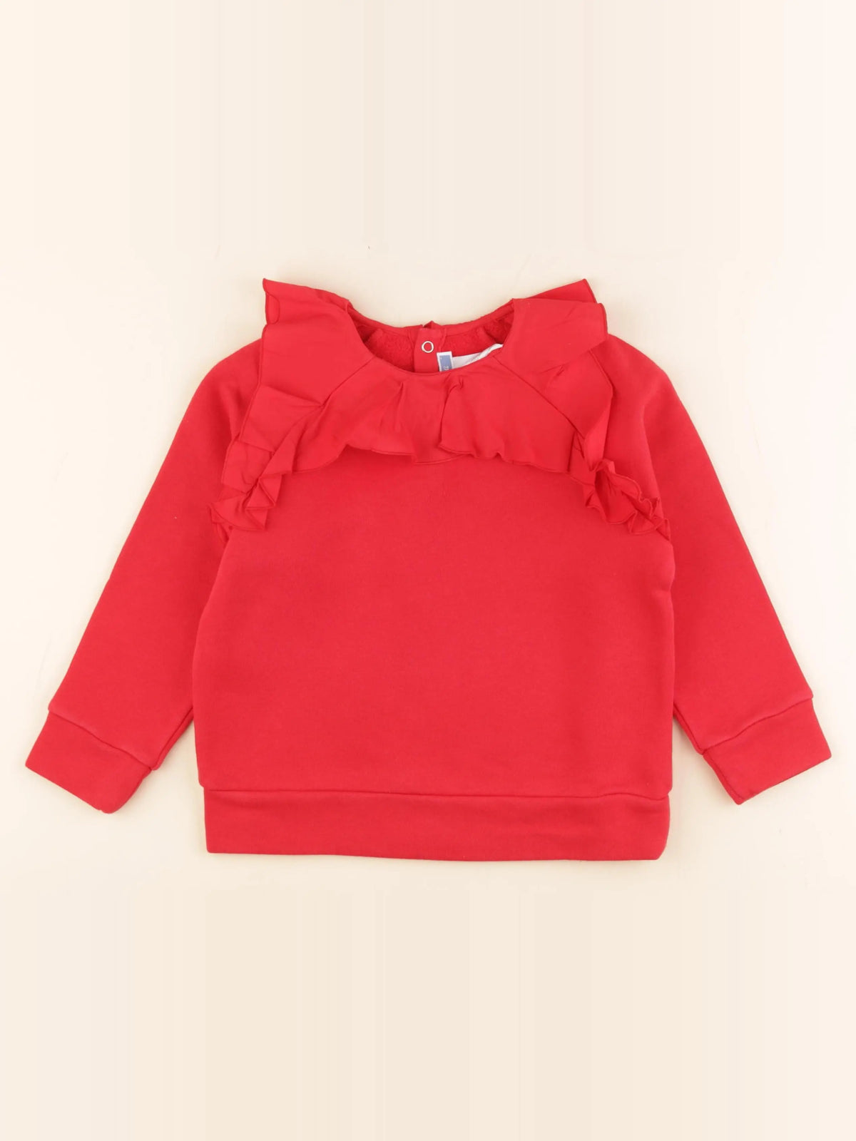 Jacadi - sweat rouge - 6 ans