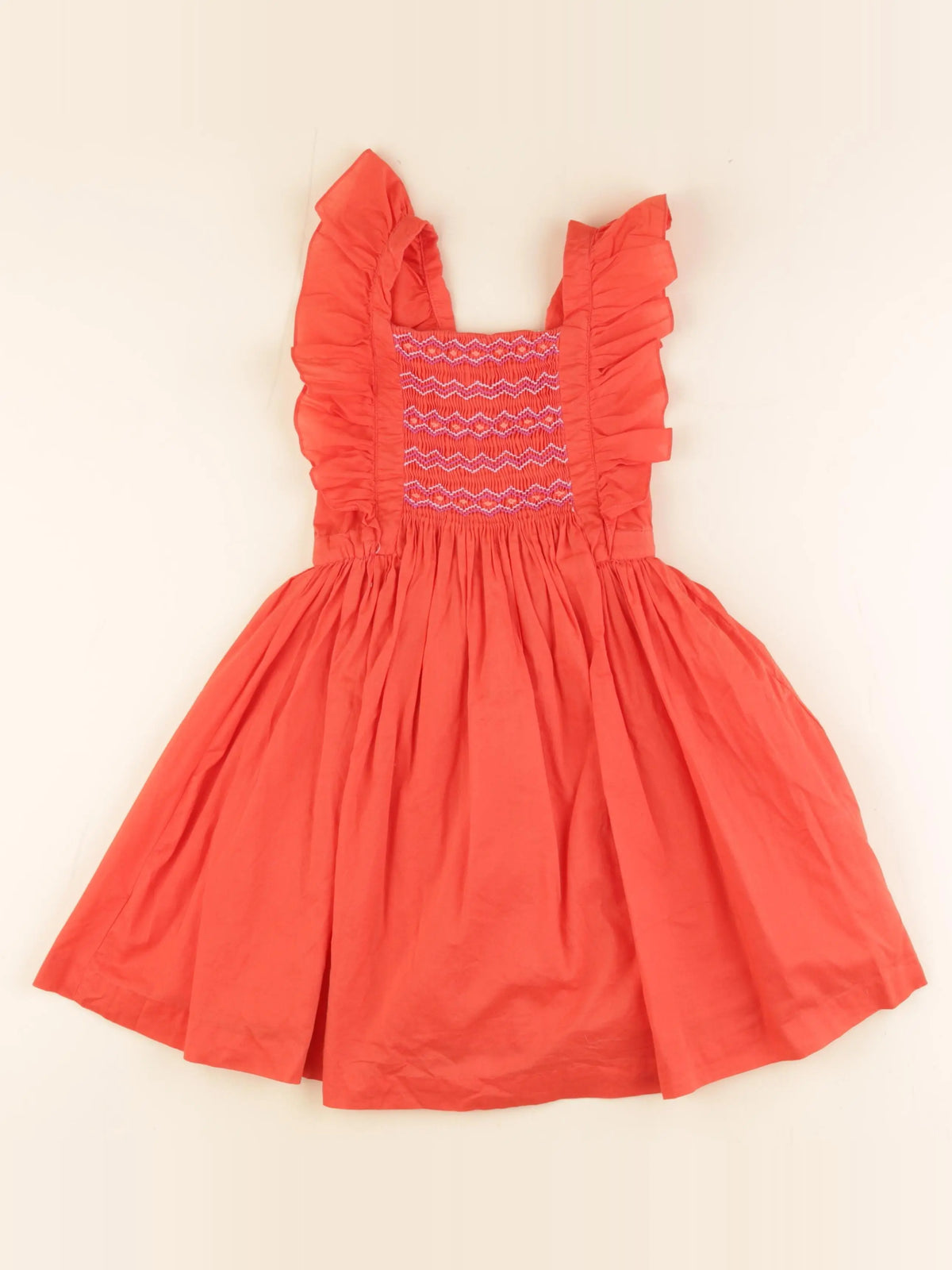Jacadi - robe rouge - 5 ans