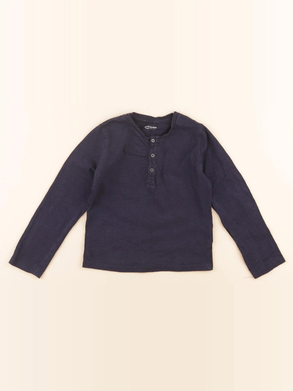 Vertbaudet - tee-shirt bleu - 3 ans