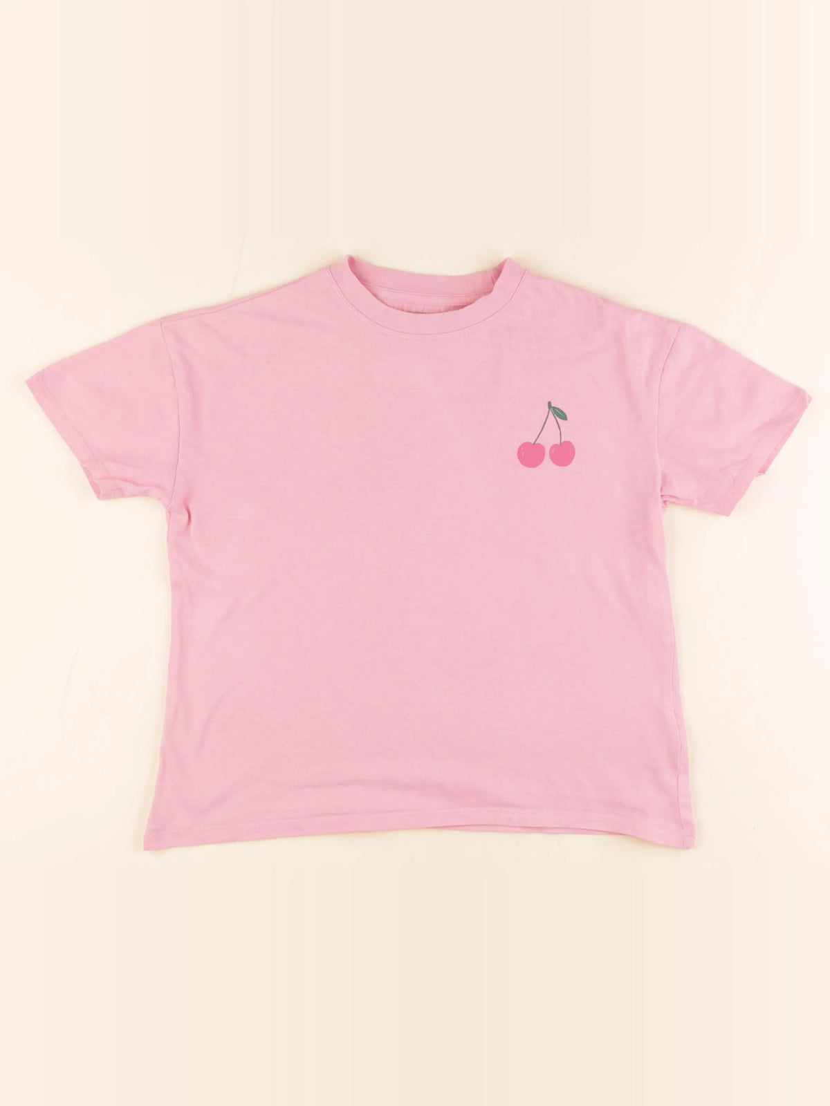 Vertbaudet - tee-shirt rose - 10 ans