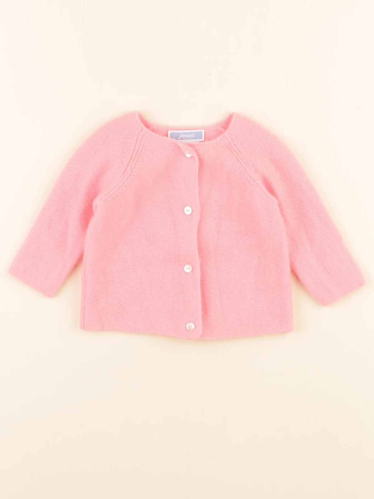 Jacadi - gilet rose - 3 mois