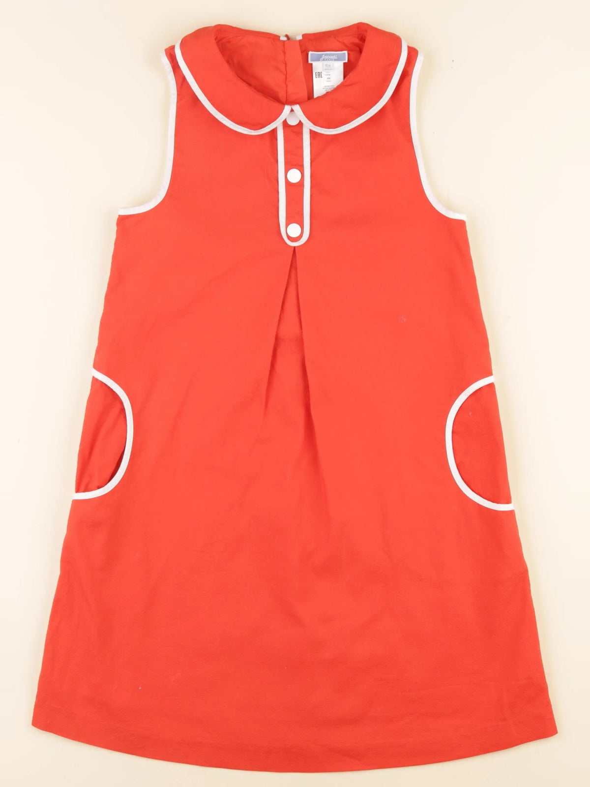 Jacadi - robe rouge - 10 ans