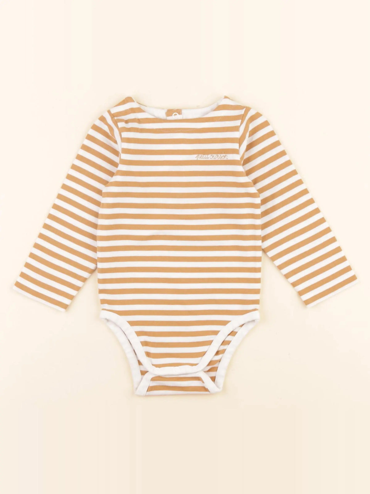 Jacadi - body marron - 12 mois