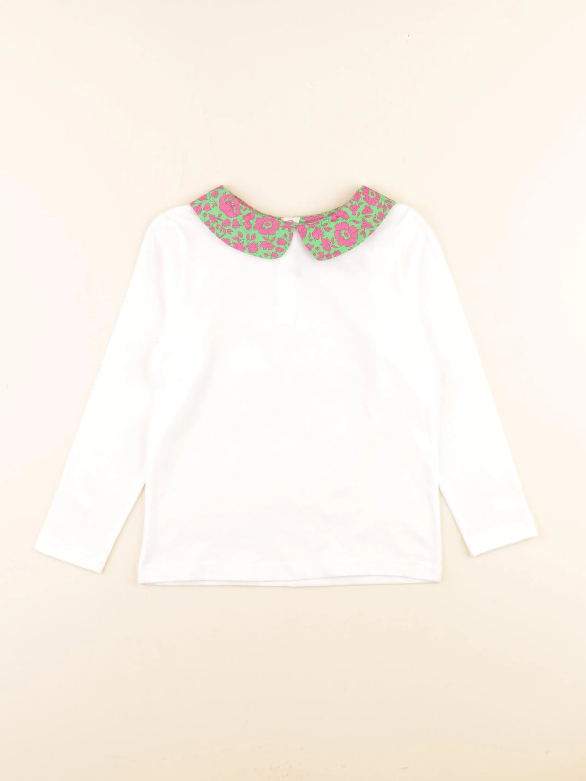 Jacadi - tee-shirt blanc, vert, rose - 6 ans