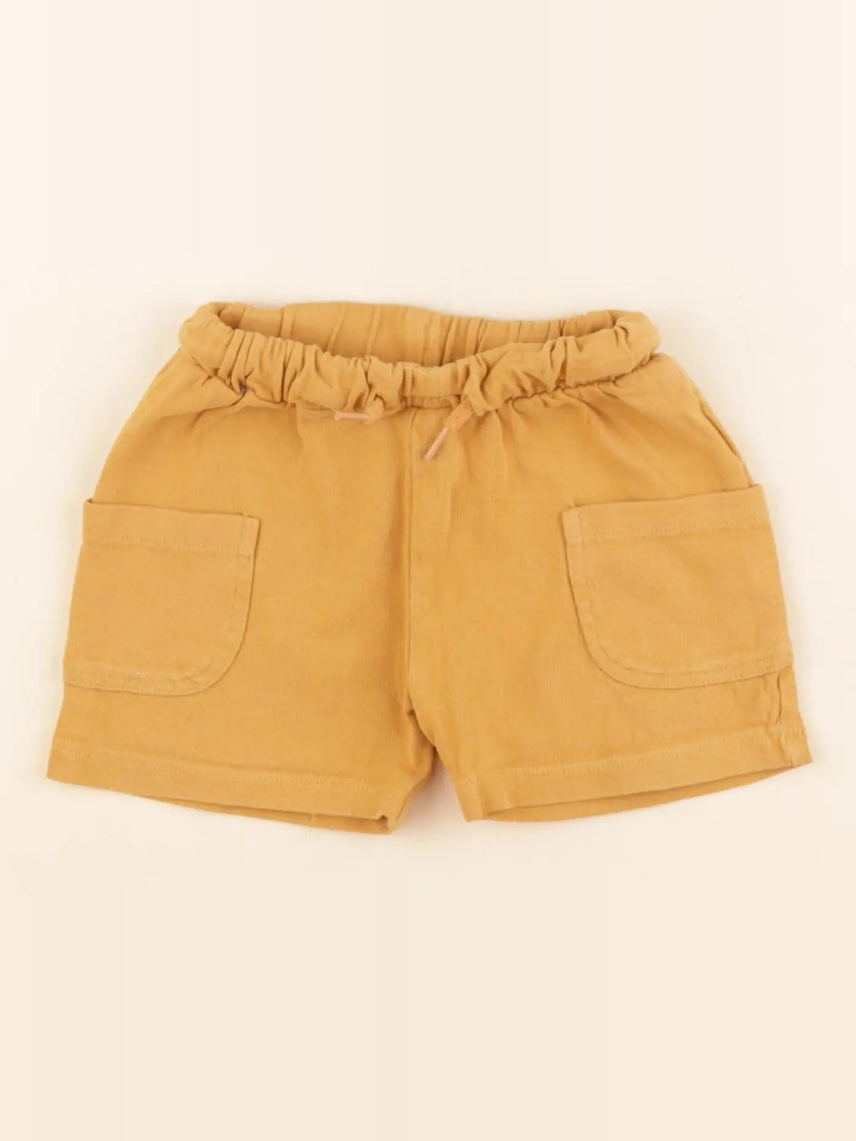 Vertbaudet - short jaune - 12 mois