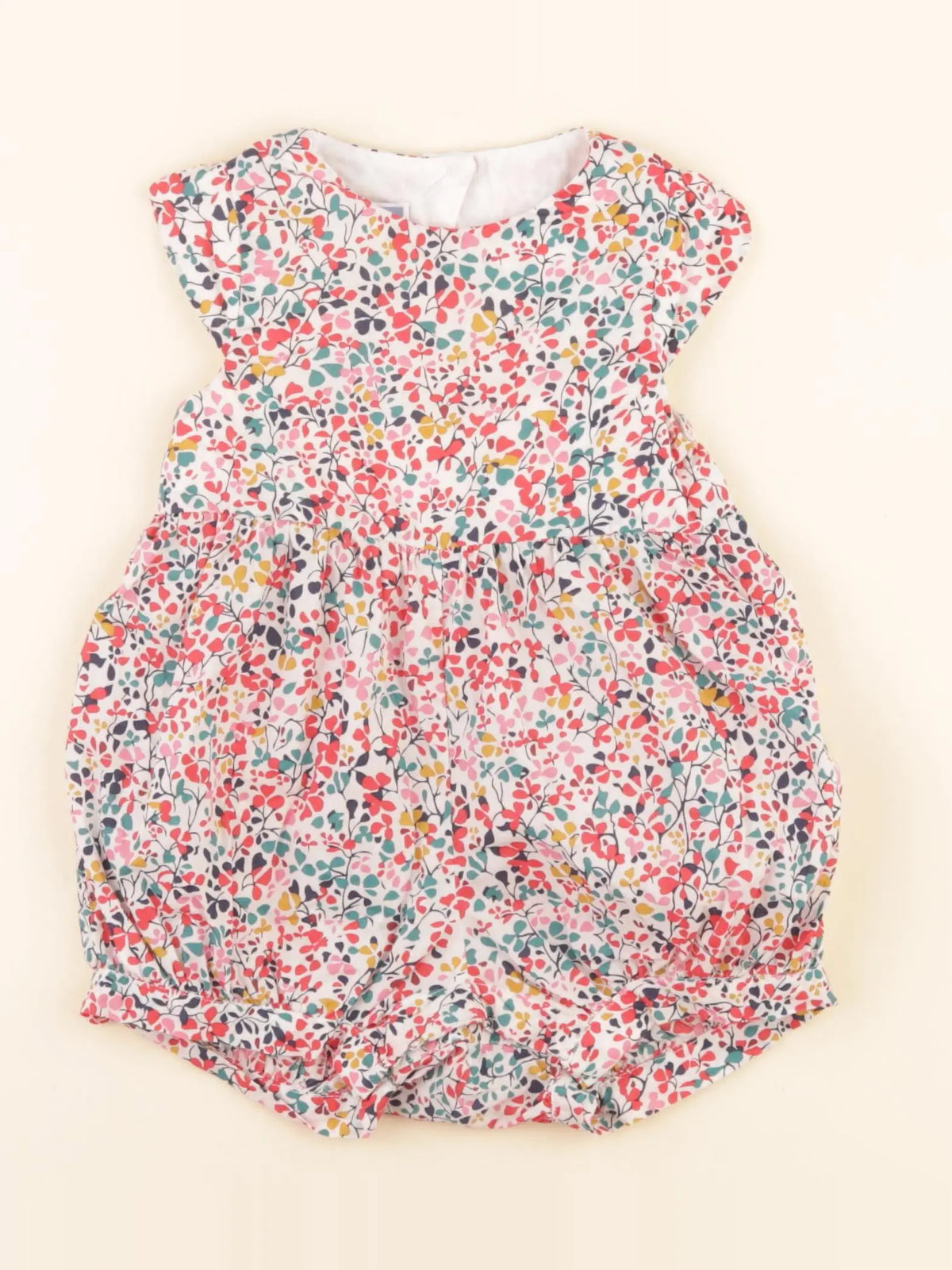 Jacadi - combinaison liberty multicolore - 18 mois