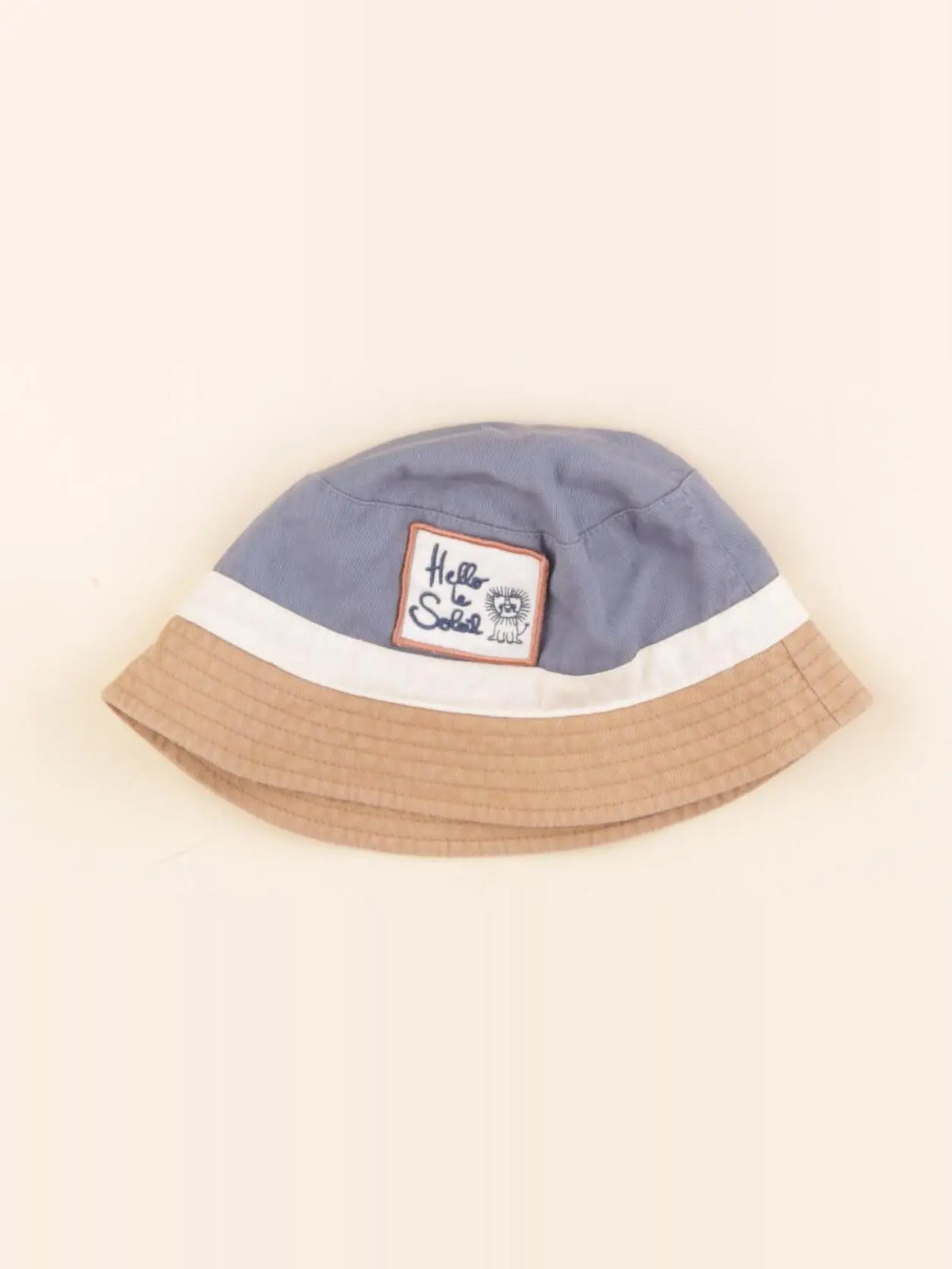 Vertbaudet - chapeau bleu - 12/18 mois