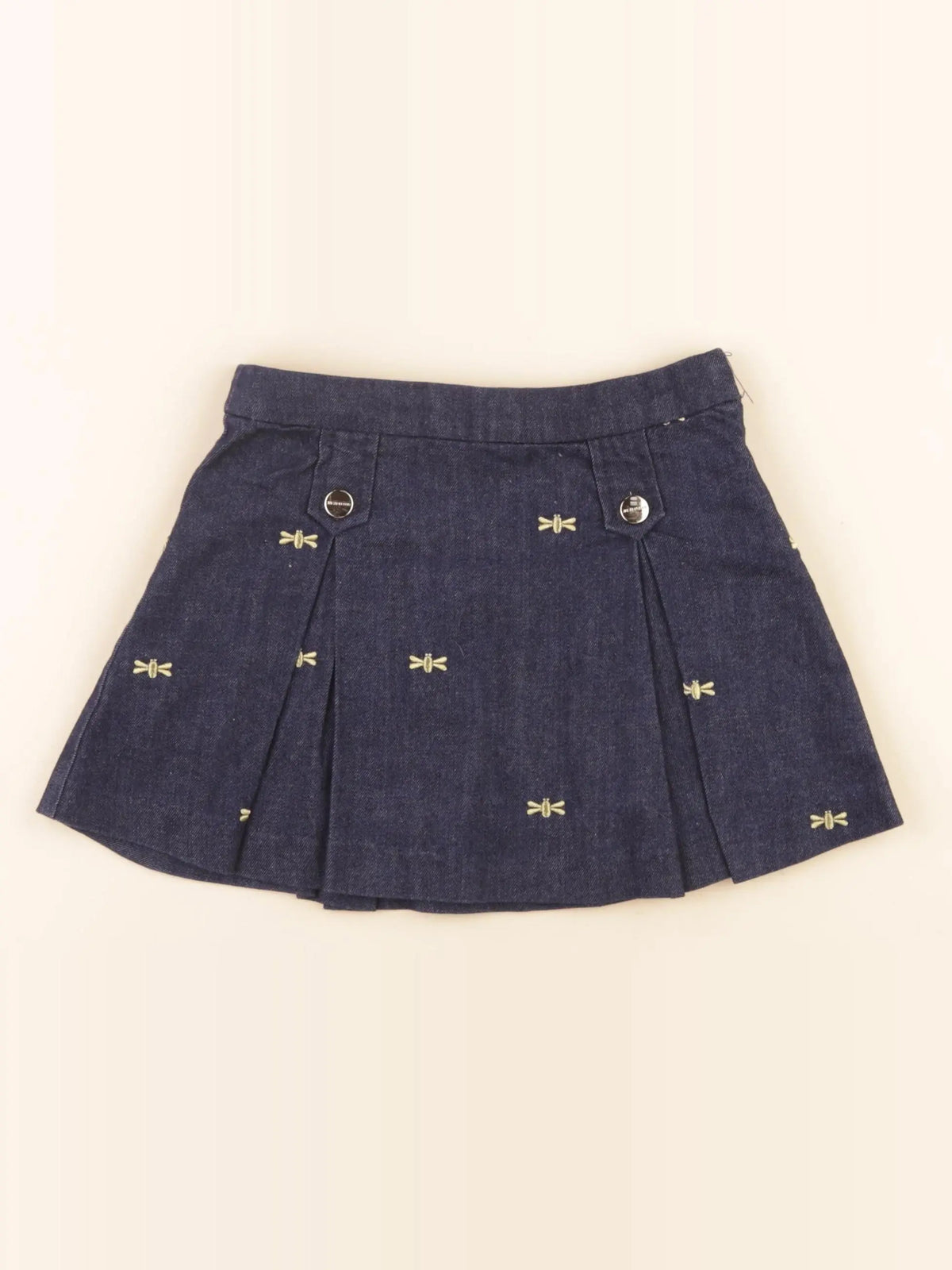 Jacadi - jupe bleu, or - 4 ans