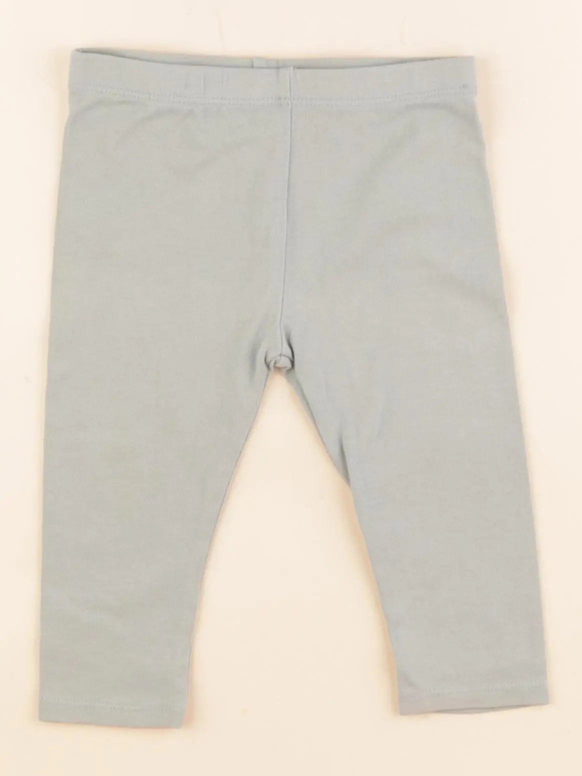 Vertbaudet - legging vert - 9 mois