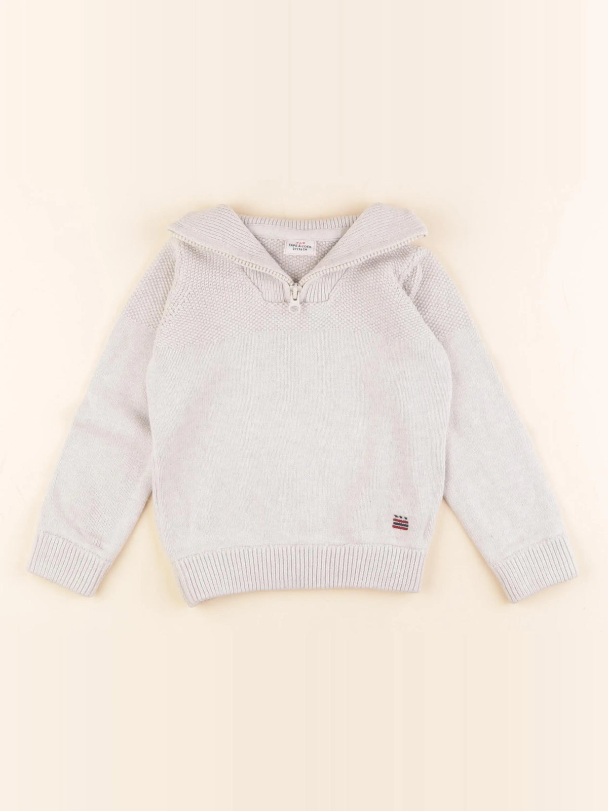Tape à l'oeil - pull beige - 3 ans