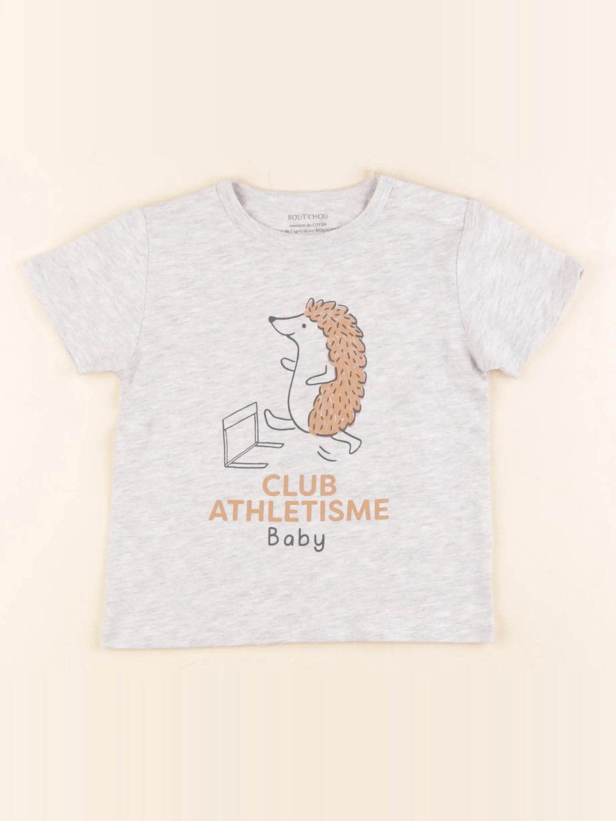 Boutchou - tee-shirt gris - 24 mois