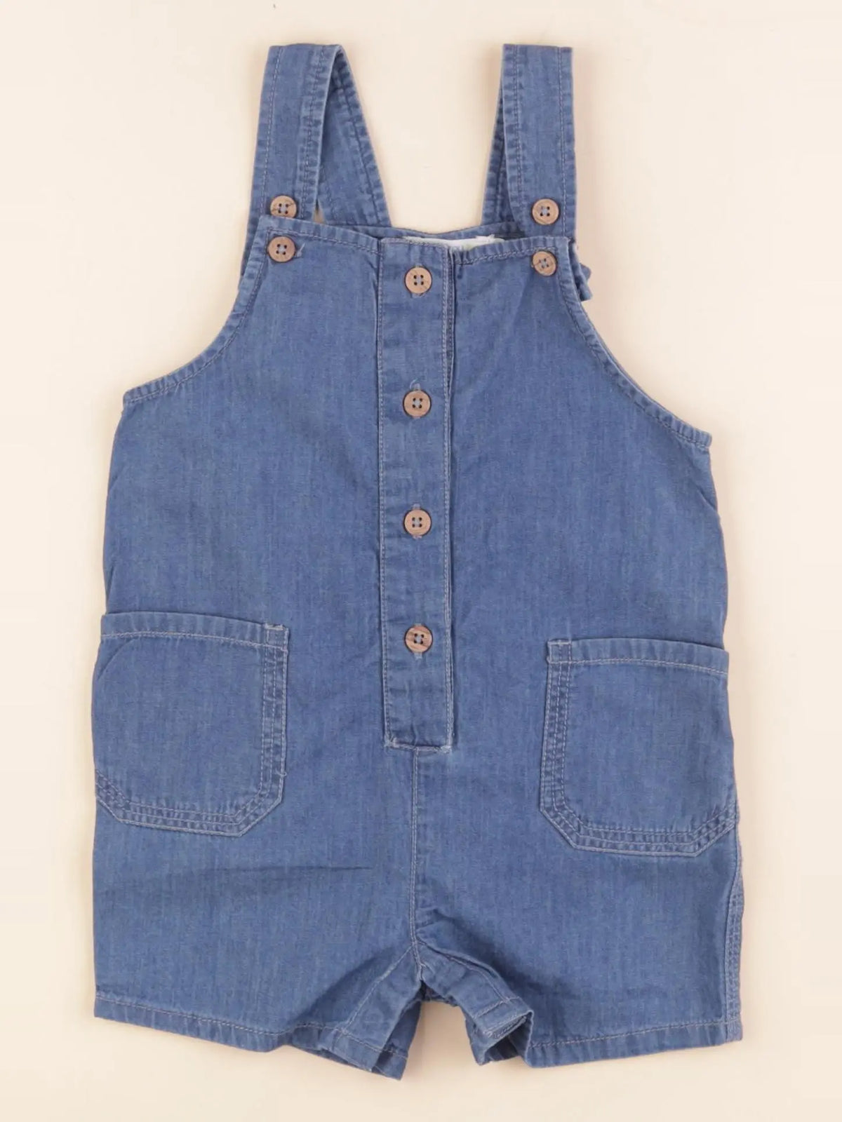 Boutchou - salopette bleu - 12 mois