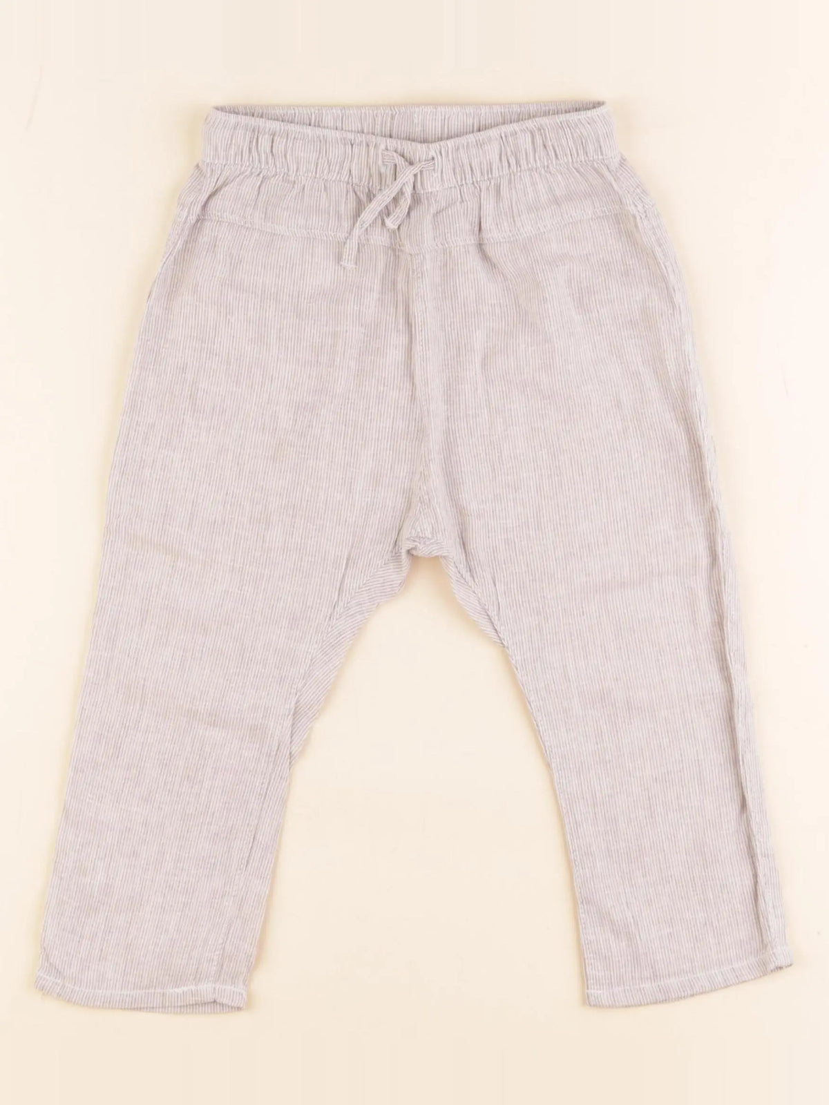 H&M - pantalon marron - 12/18 mois