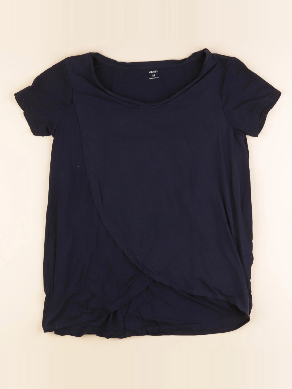 Kiabi - tee-shirt grossesse bleu - m