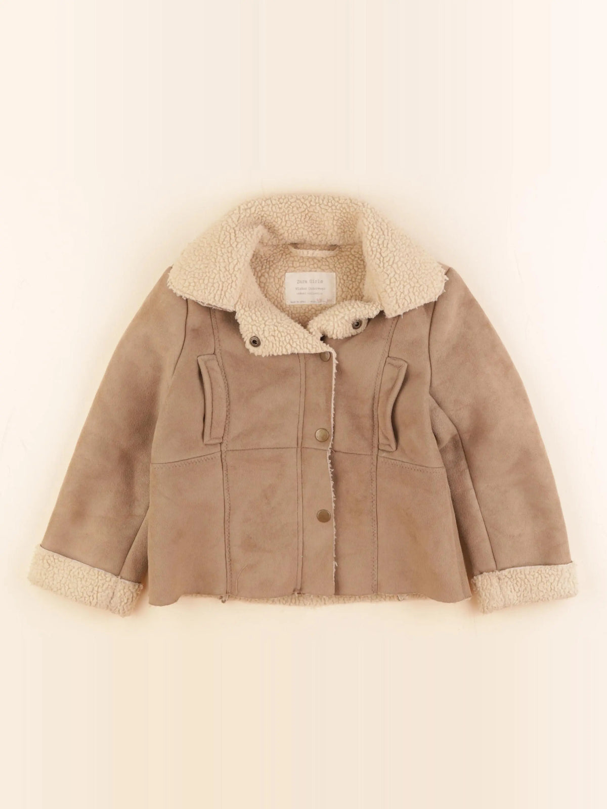 Zara - manteau marron - 3/4 ans