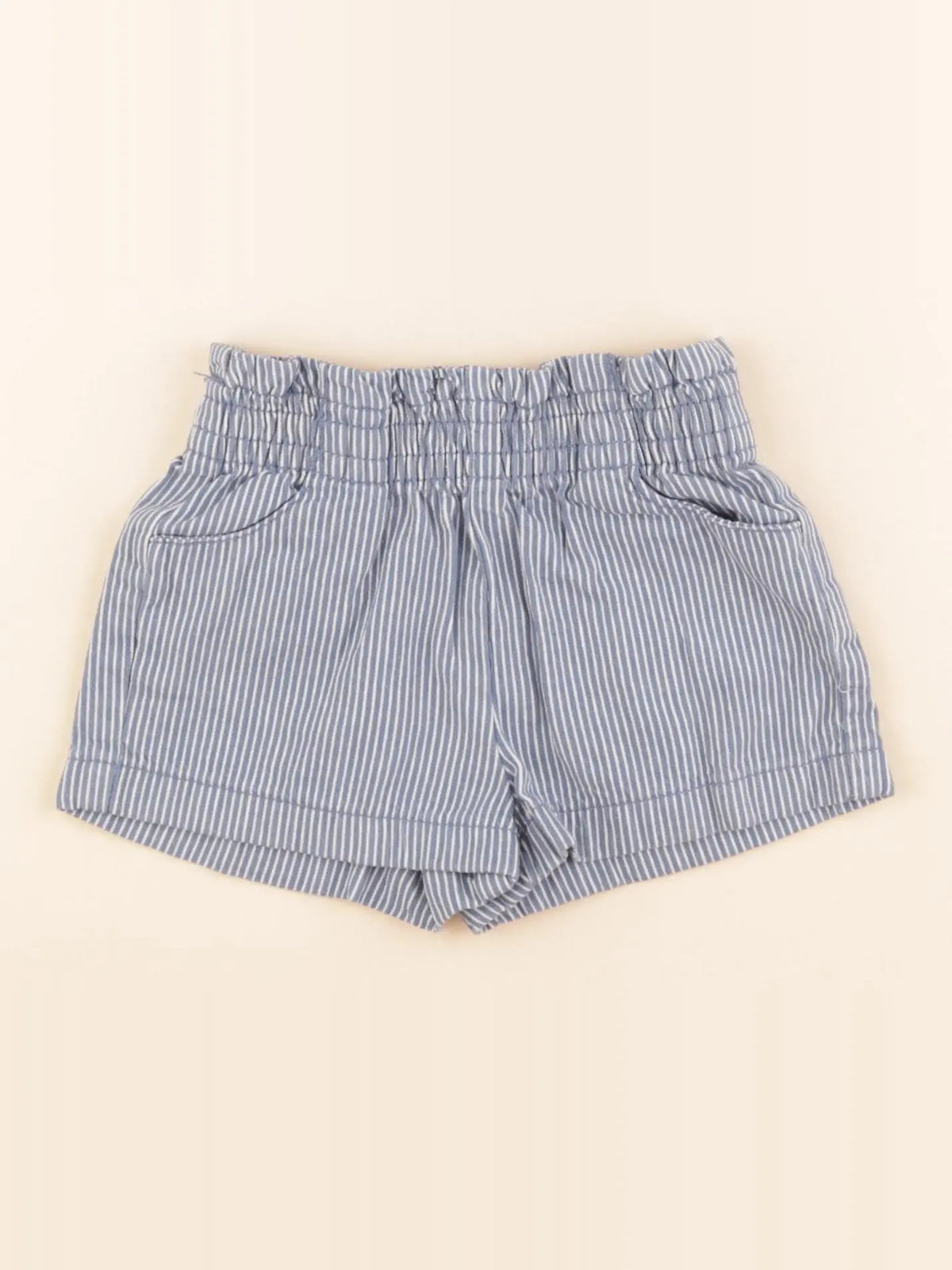 Tape à l'oeil - short bleu, blanc - 18 mois
