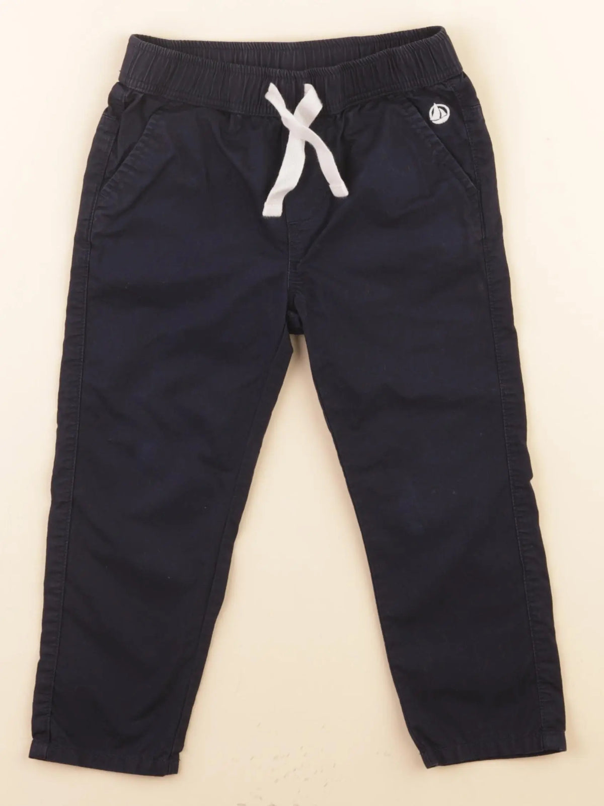 Petit Bateau - pantalon bleu - 3 ans