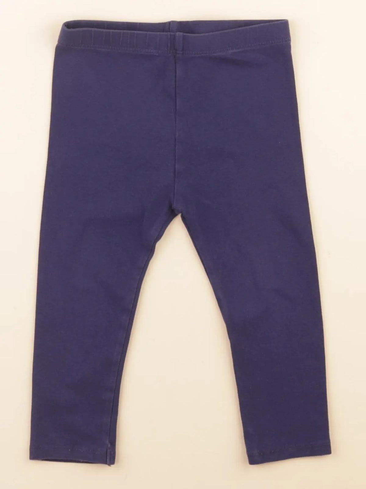 Vertbaudet - legging bleu - 18 mois