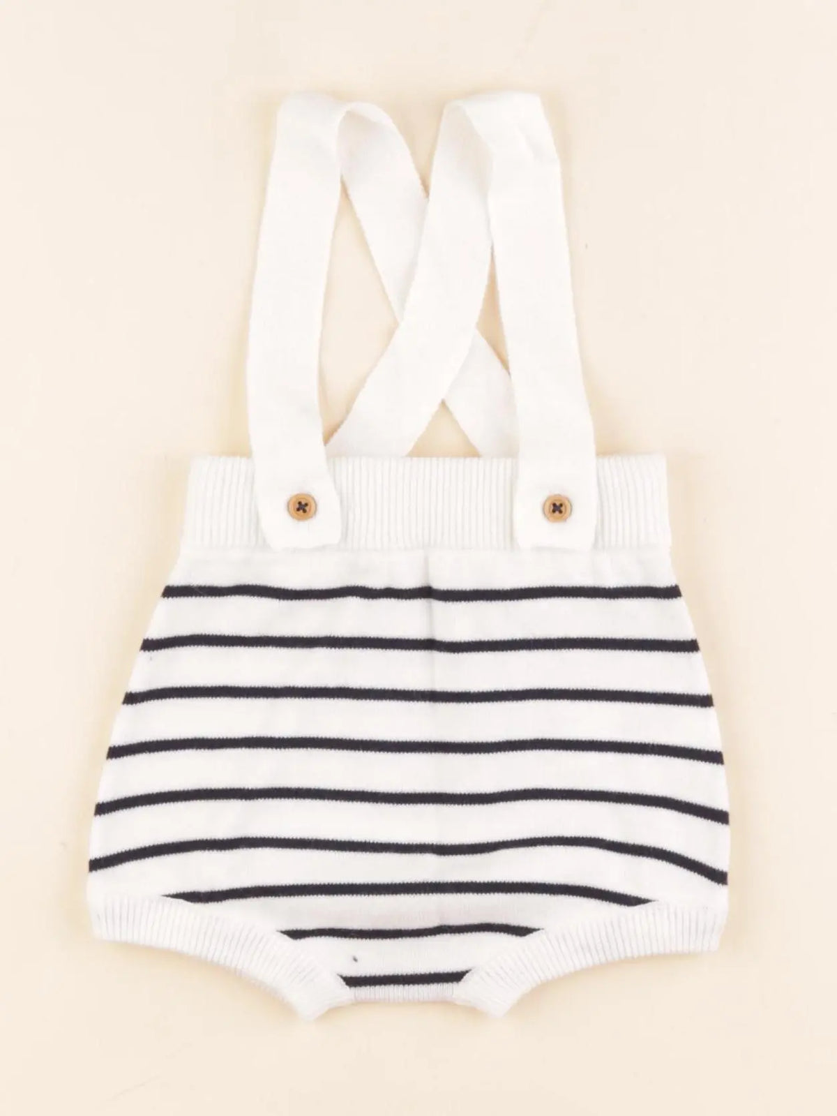 Boutchou - salopette bleu, blanc - 6 mois