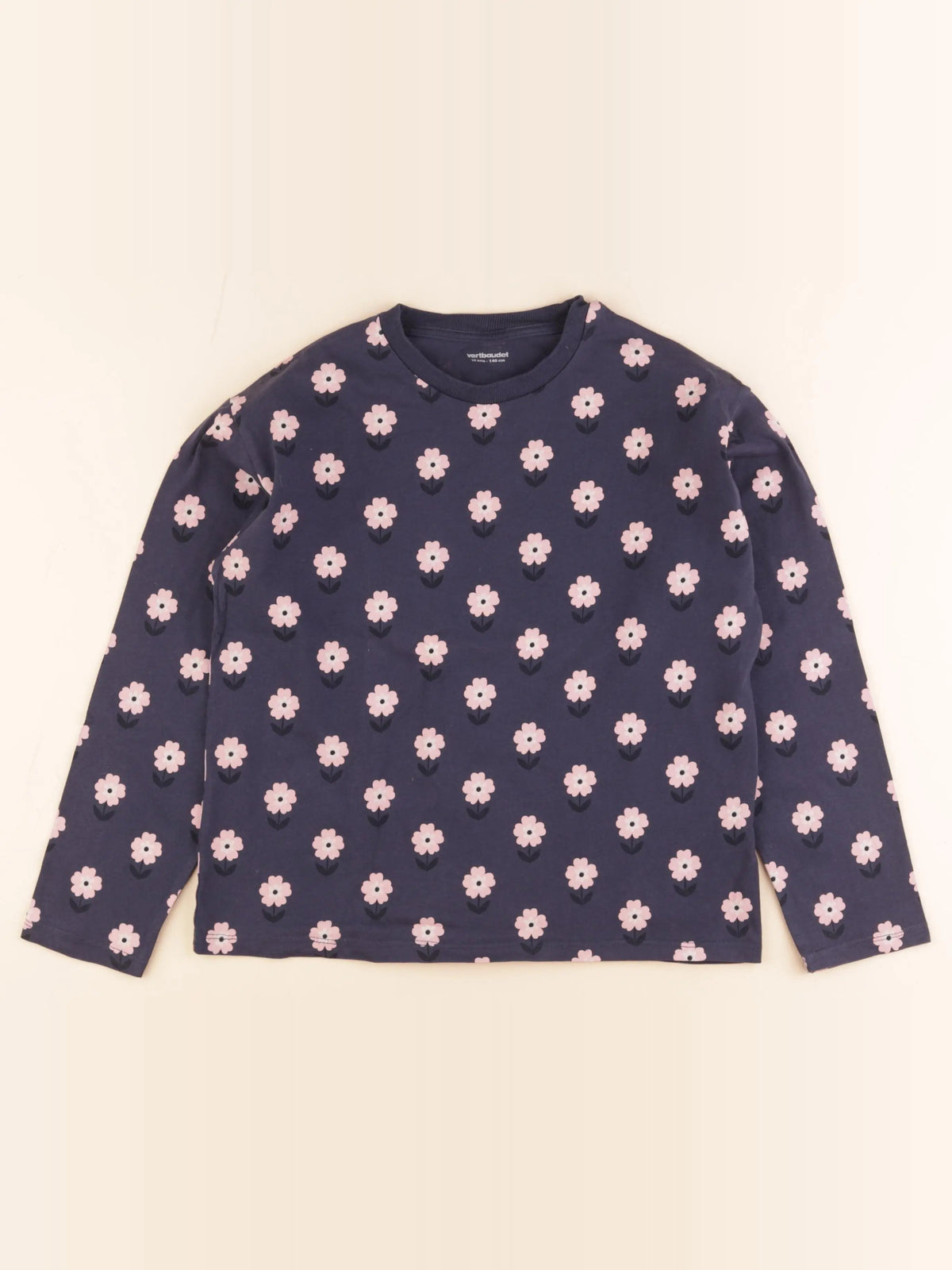 Vertbaudet - tee-shirt bleu - 10 ans