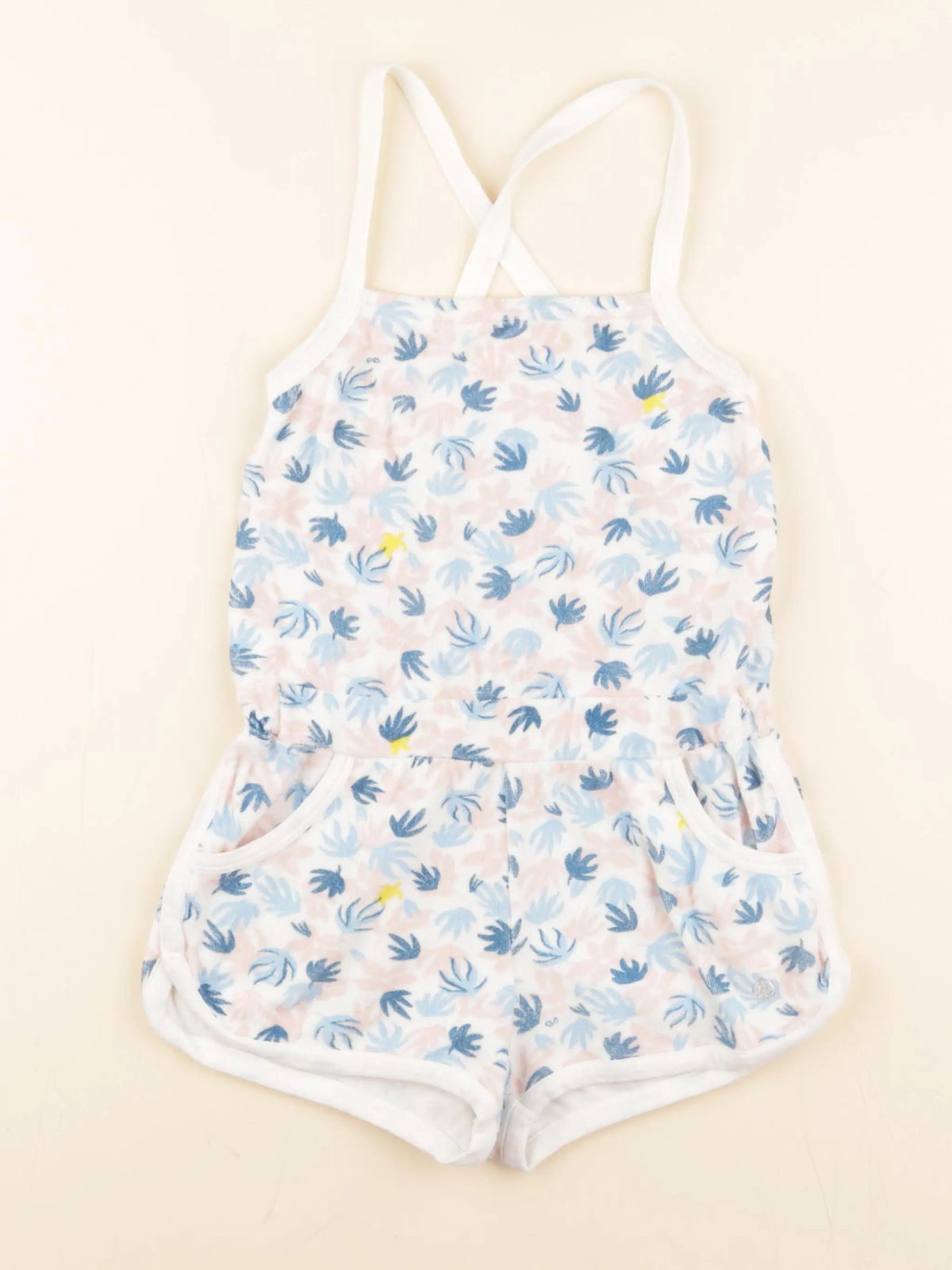 Petit Bateau - combinaison multicolore - 8 ans