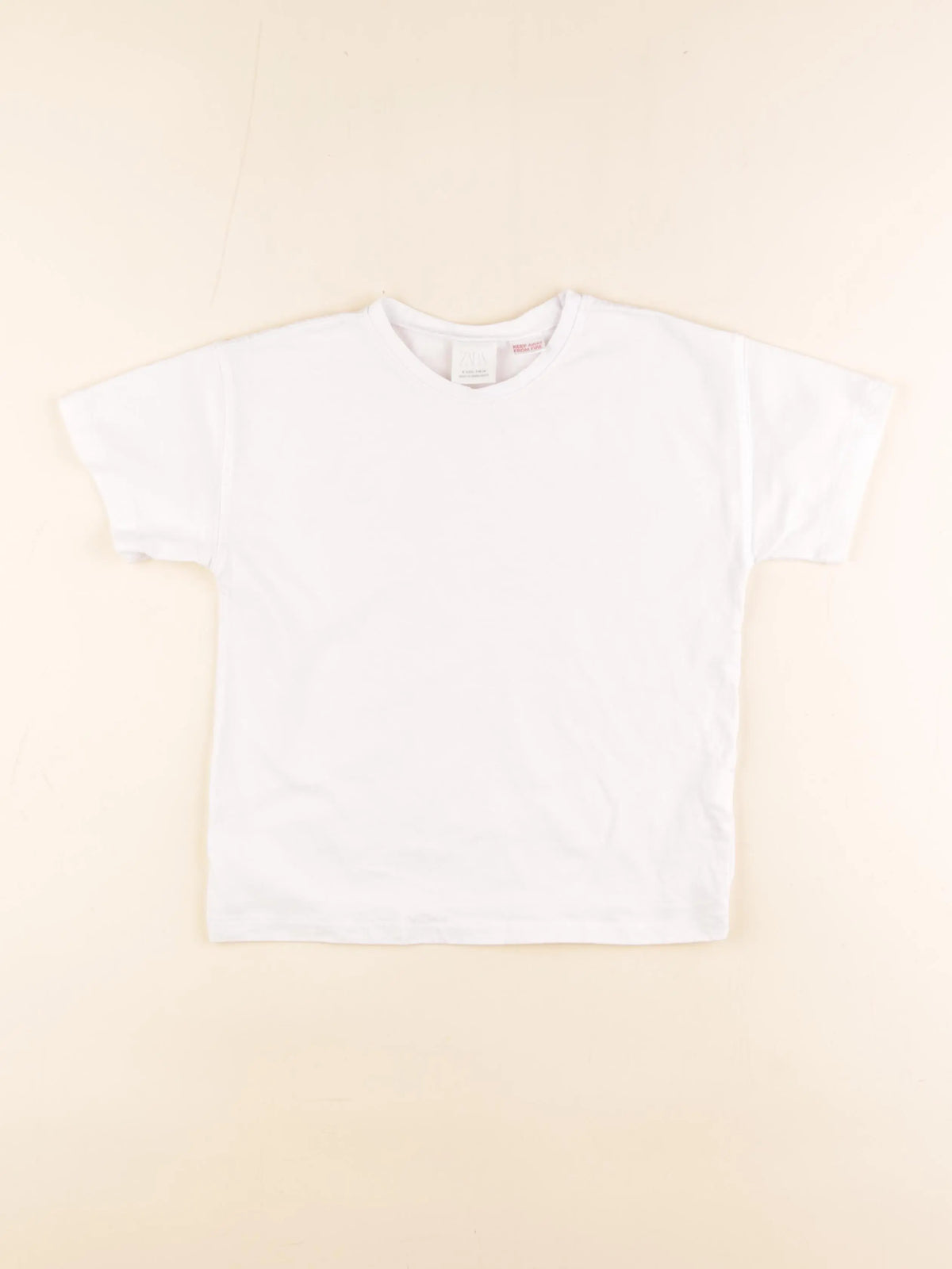 Zara - tee-shirt blanc - 6 ans