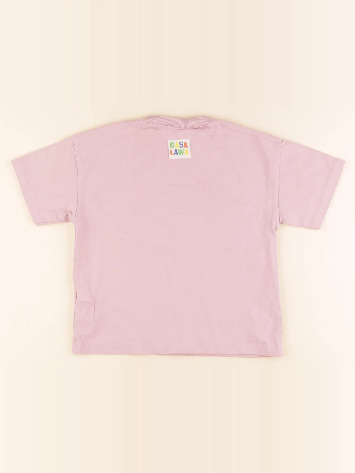 Zara - tee-shirt imprimé au dos rose - 5 ans