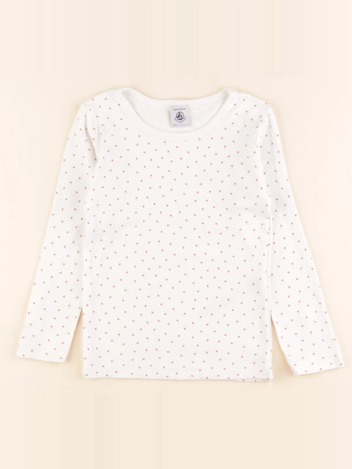 Petit Bateau - maillot de corps blanc - 6 ans