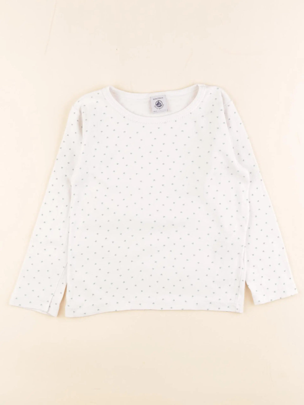 Petit Bateau - maillot de corps blanc - 6 ans