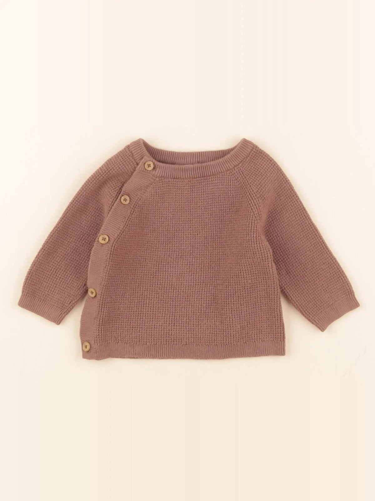 Vertbaudet - pull marron - 3 mois